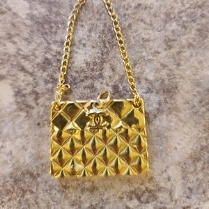 Authentic vintage Chanel handbags charm